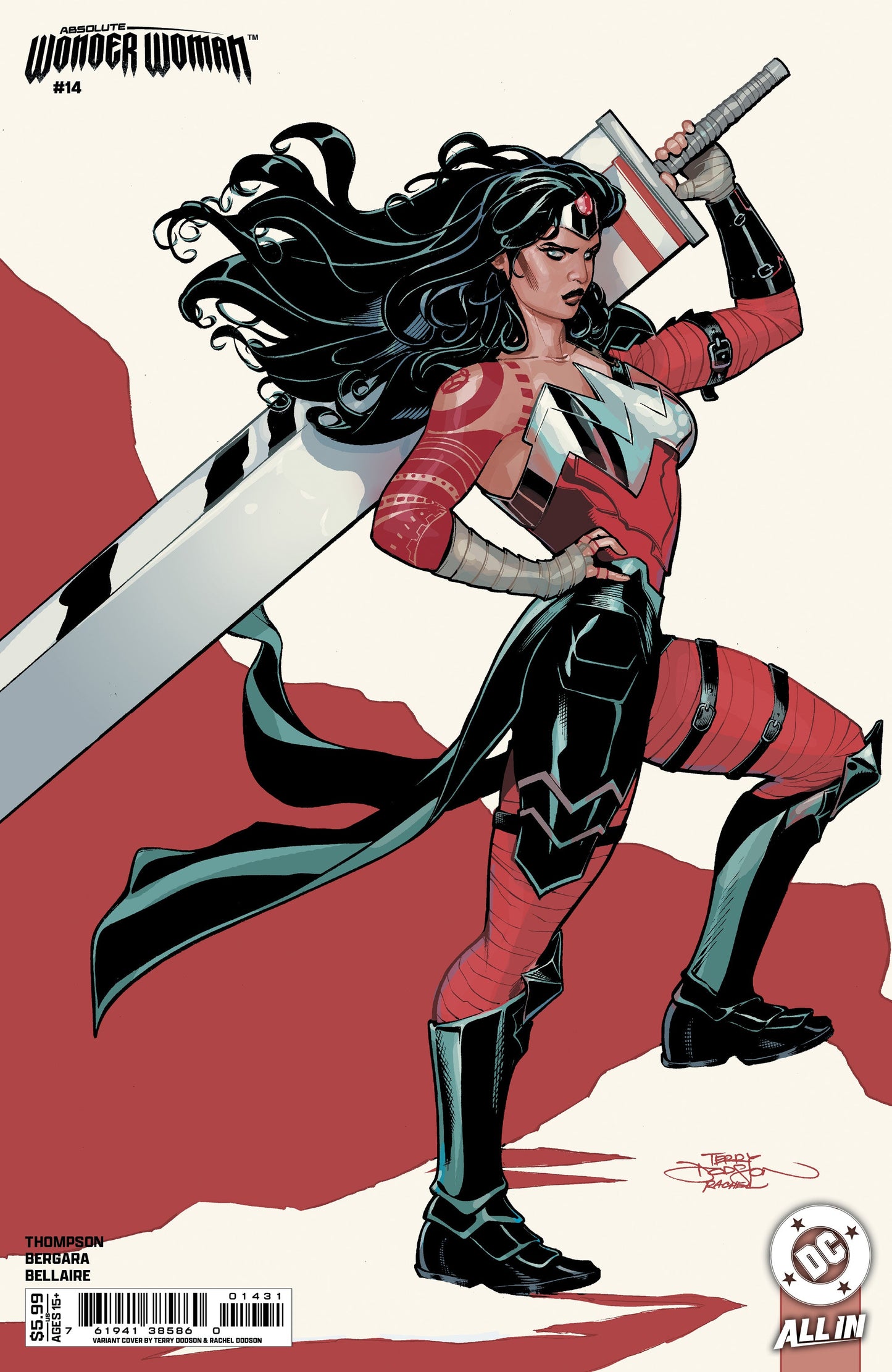 Absolute Wonder Woman #14 C Terry Dodson Variant (11/26/2025) Dc