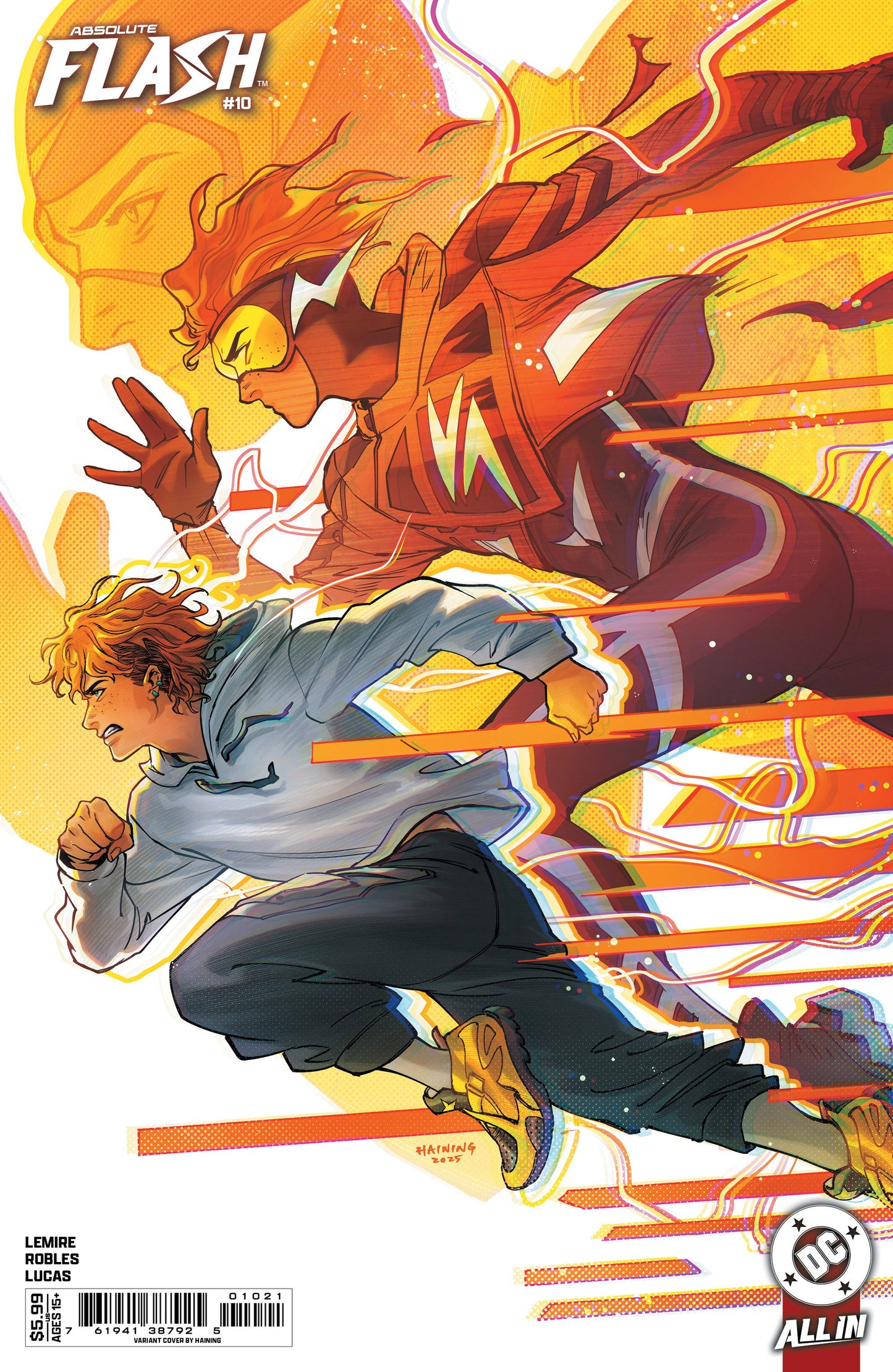 Absolute Flash #10 B Haining Variant (12/17/2025) Dc