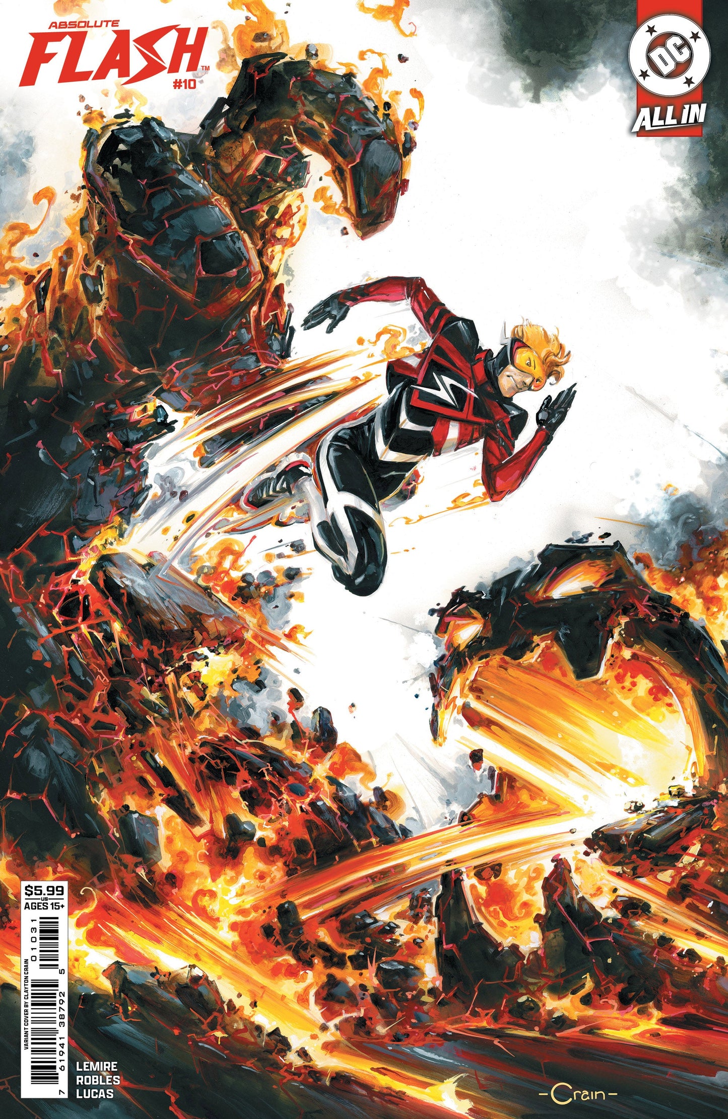 Absolute Flash #10 C Clayton Crain Variant (12/17/2025) Dc
