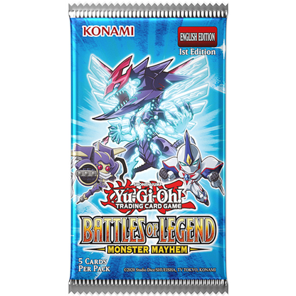 Yu-Gi-Oh: Battles of Legend - Monster Mayhem Booster Pack (TCG)