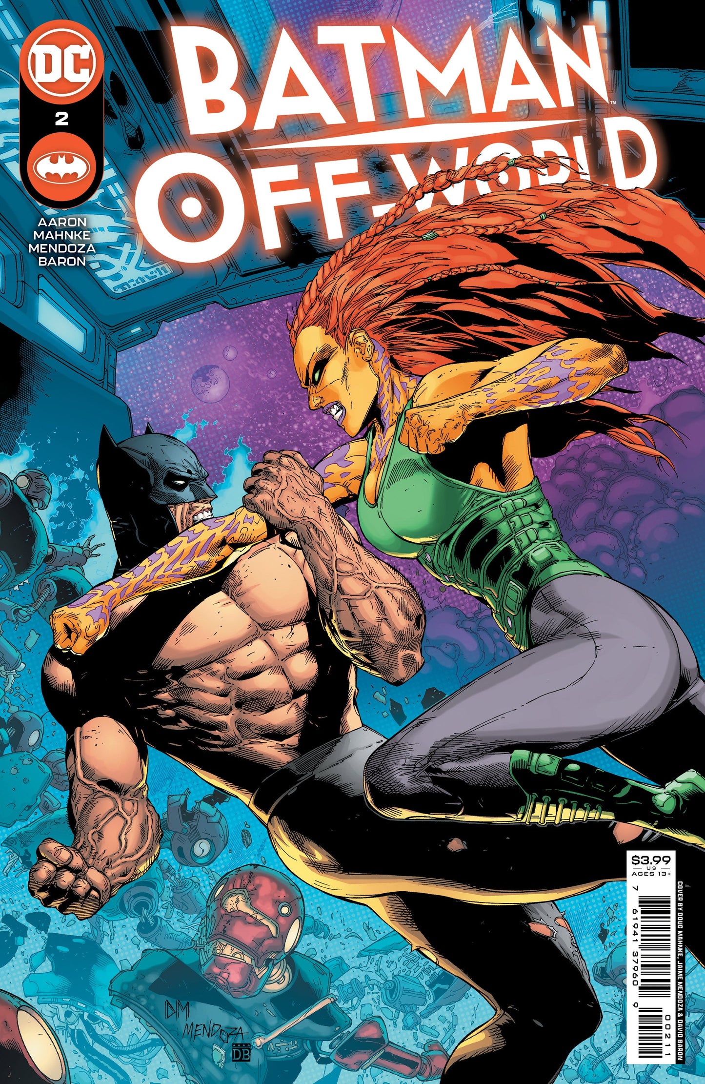 Batman Off-World #2 (Of 6) A Doug Mahnke Jason Aaron (12/19/2023) Dc