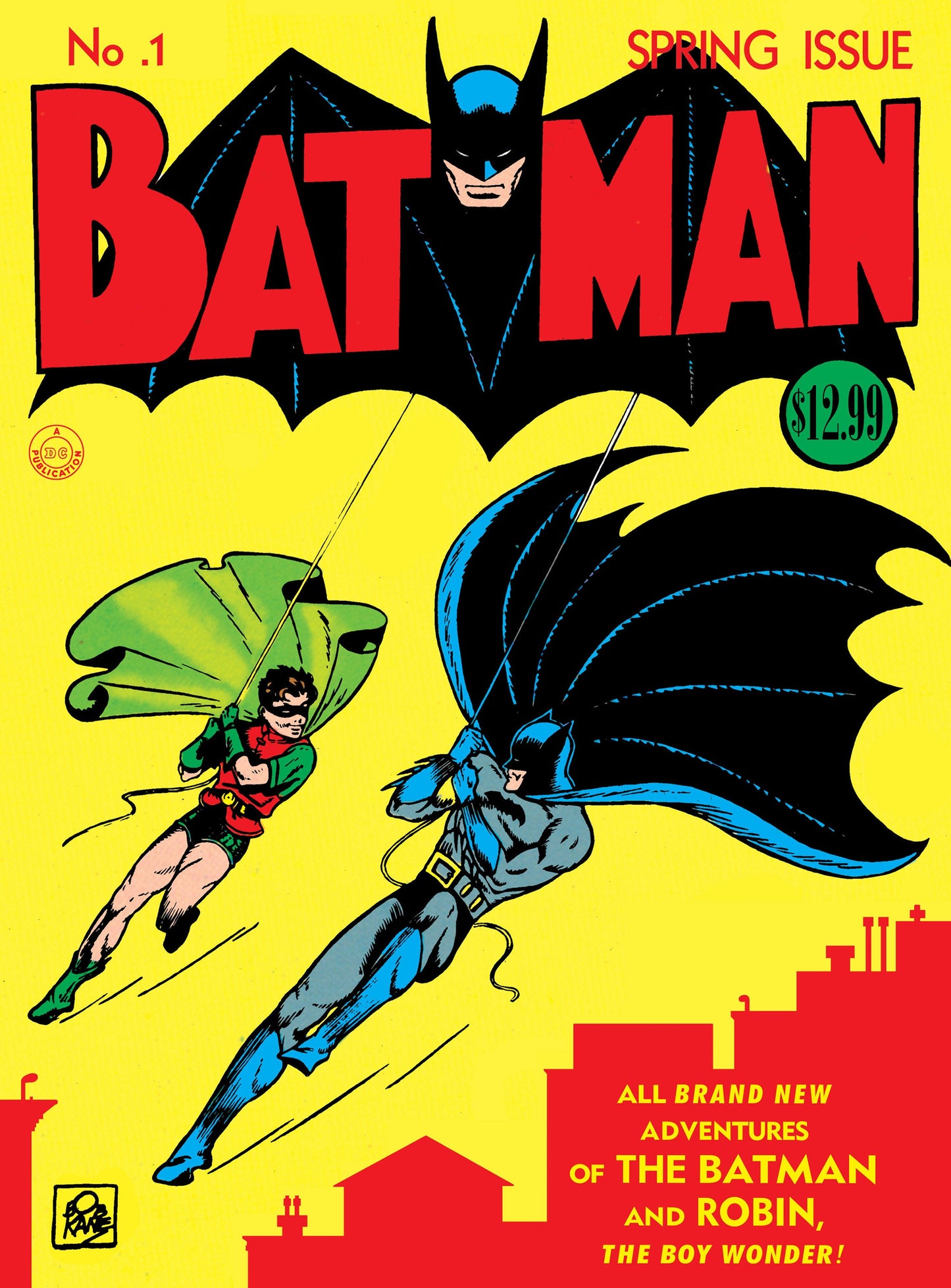 Batman (1940) #1 Facsimile Edition B Bob Kane Foil Variant (09/17/2025) Dc