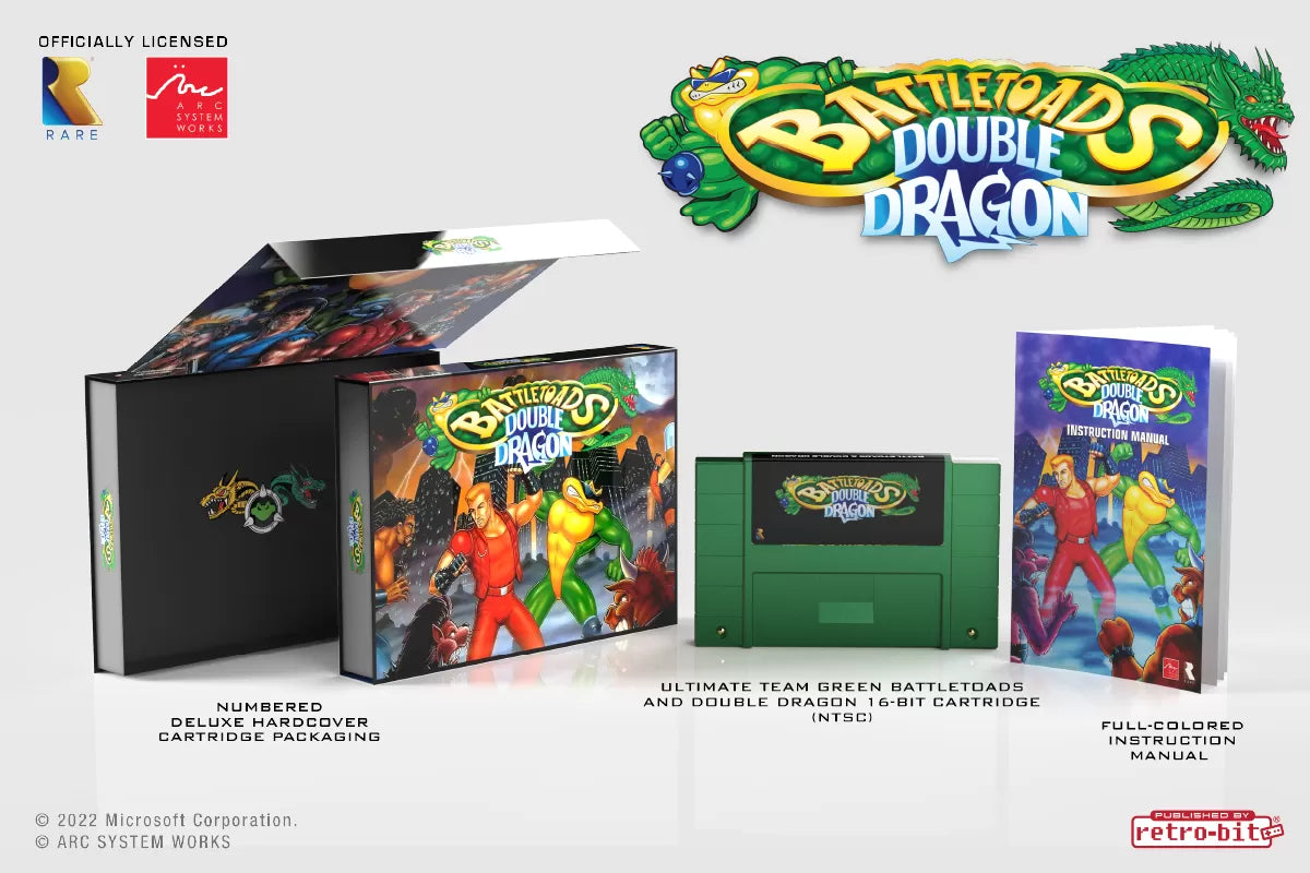 Battletoads: Double Dragon Retro-Bit Collector's Edition (Super Nintendo)