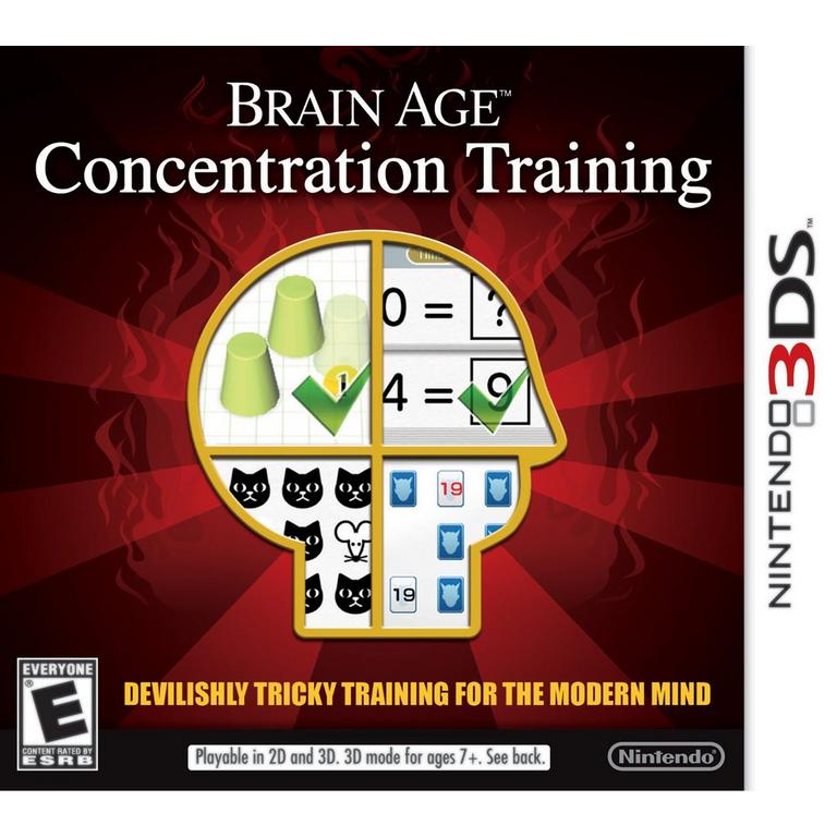 Brain Age: Concentration Training (Nintendo 3DS)