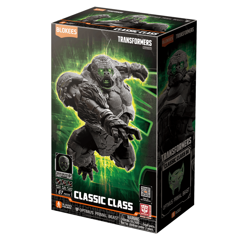 Transformers Classic Class Optimus Primal Beast 04 Rise of the Beasts (Toys)