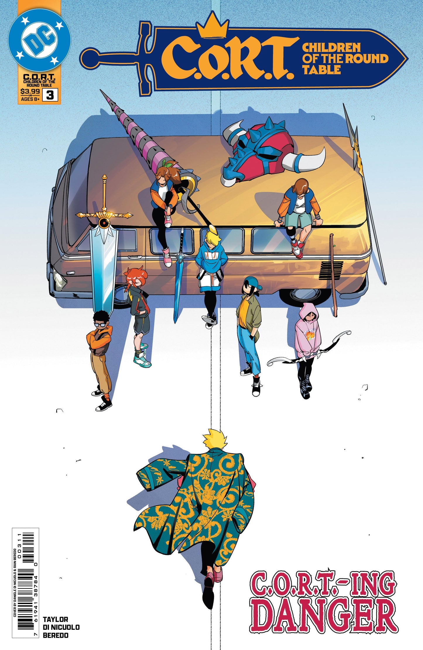 C.O.R.T.: Children Of The Round Table #3 (Of 6) A Daniele Di Nicuolo Tom Taylor Akira Homage (11/12/2025) Dc