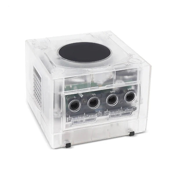 Custom Modded Clear Shell Gamecube System [DOL-001] (Gamecube)