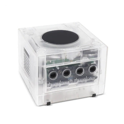 Custom Modded Clear Shell Gamecube System [DOL-001] (Gamecube)