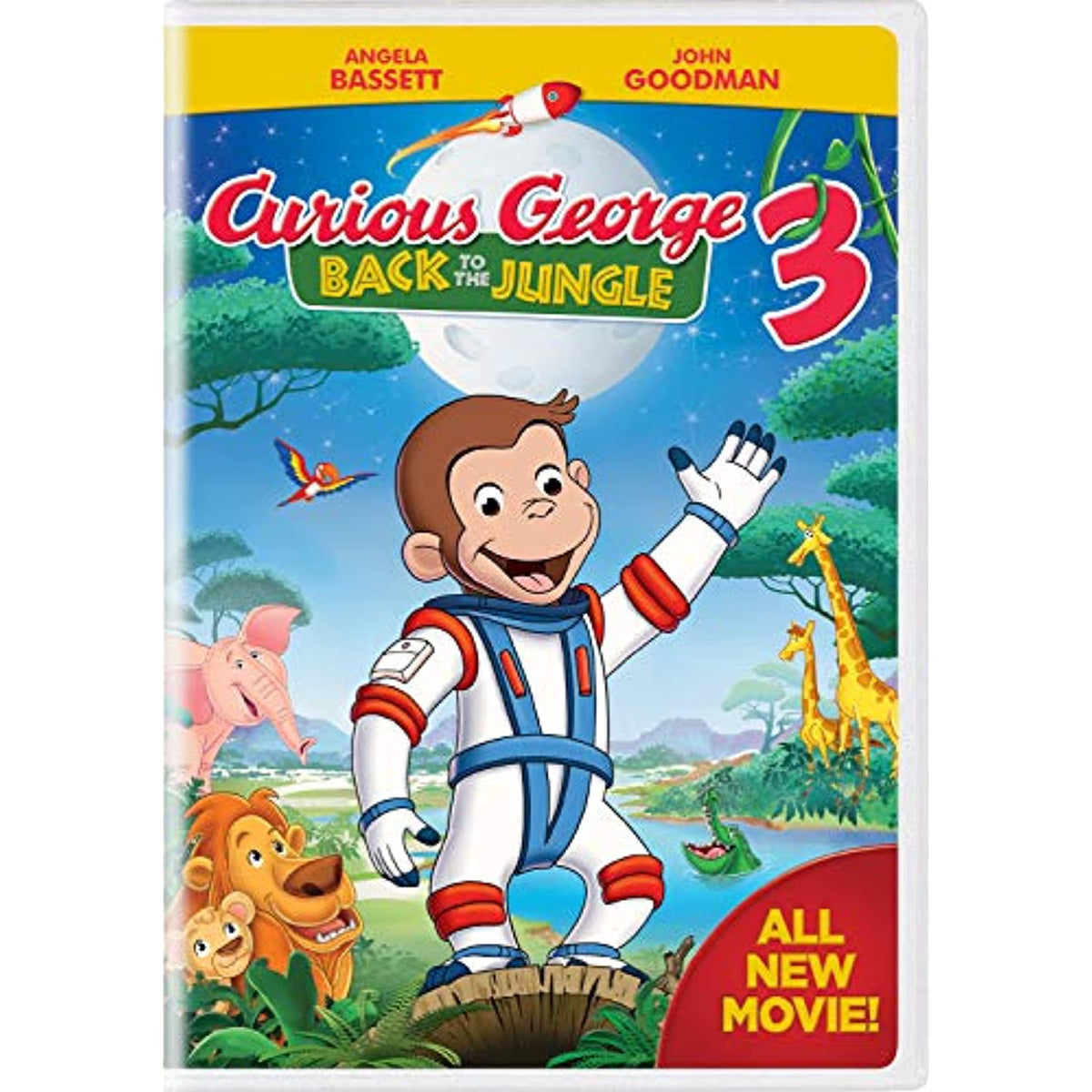 Curious George 3: Back to the Jungle (DVD)