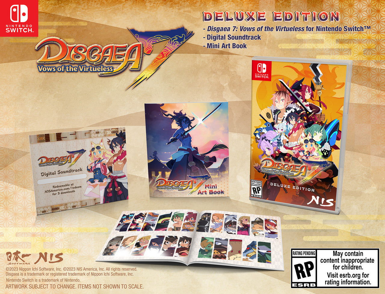 Disgaea 7: Vows of the Virtueless Deluxe Edition (Nintendo Switch)