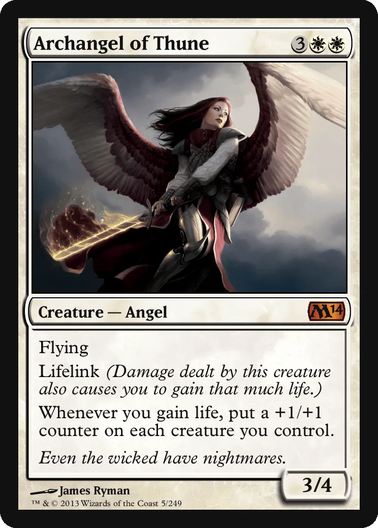 MTG: Archangel of Thune - Magic 2014 (TCG)