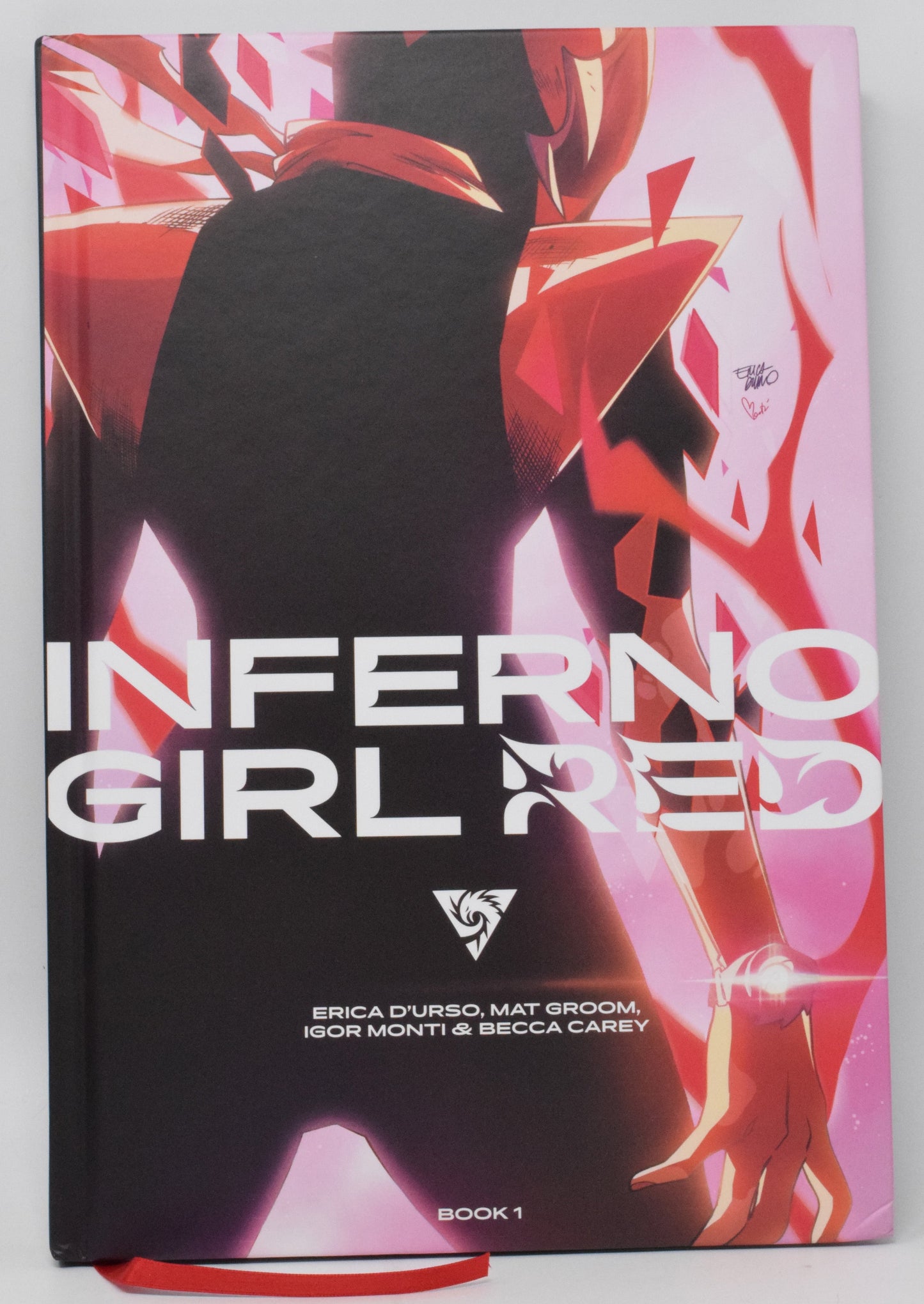 Inferno Girl Red HC Kickstarter 2023 NM Foundation Radiant Black