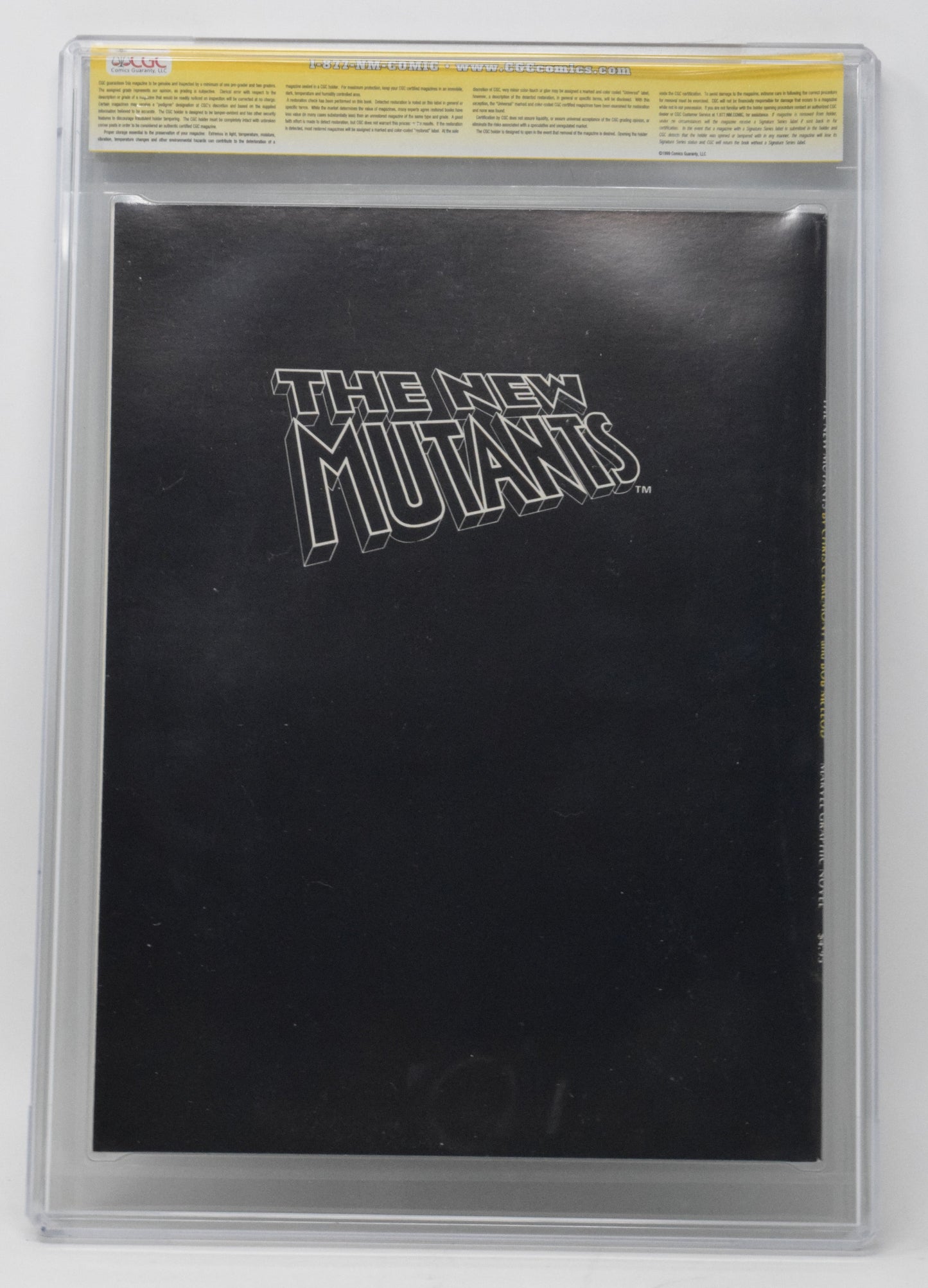 Marvel Graphic Novel 4 1982 CGC SS 9.4 1st New Mutants Chris Claremont Signed