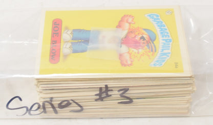 Garbage Pail Kids Cards Series 3 3rd Topps 1986 Set 84  A B - 124 A B