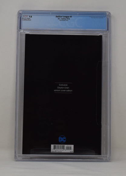 Justice League Of America 1 DC 2018 CGC 9.8 Clayton Crain Brave And The Bold 28 Homage Variant