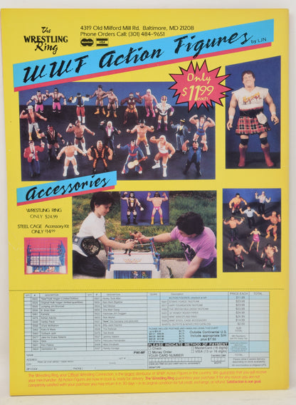 Pro Wrestling Illustrated Magazine May 1989 FN VF Hulk Hogan WWF WCW