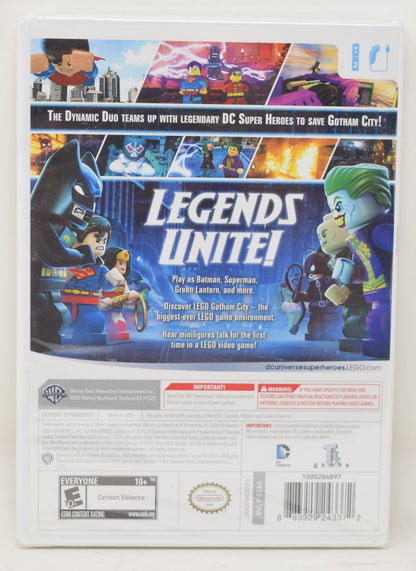 Lego Batman 2 DC Superheroes Nintendo Wii NEW