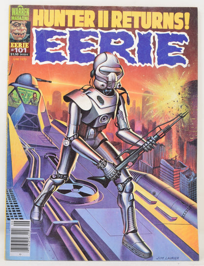 Eerie Magazine 101 Warren 1979 FN Rook Robot Hunter Jim Starlin