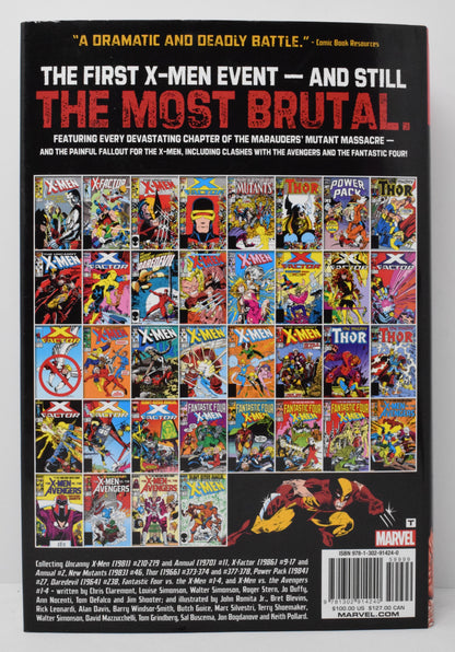 X-Men Mutant Massacre Omnibus HC Marvel 2018 John Romita Chris Claremont
