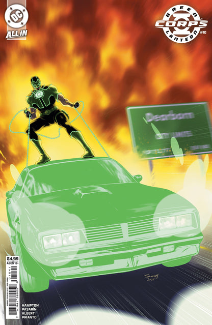 Green Lantern Corps #10 D 1:25 Scott Godlewski Variant (11/12/2025) Dc