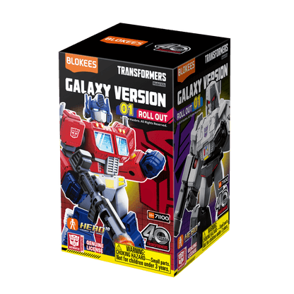 Blokees Figures Transformers Galaxy Version 01 Roll Out (Toys)