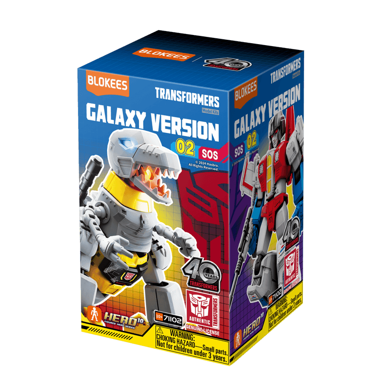 Blokees Figures Transformers Galaxy Version 02 SOS (Toys)