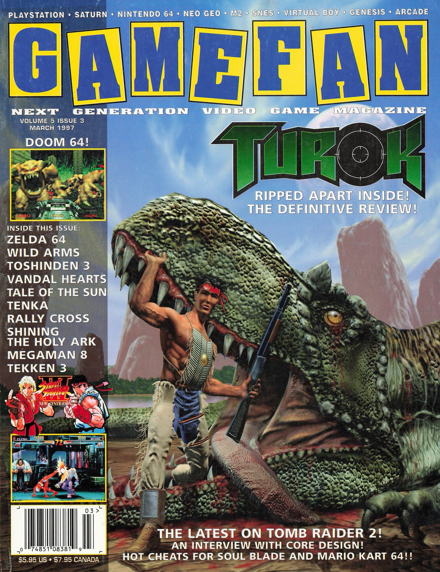 GameFan Magazine Vol. 5 Issue 03 [Newsstand Copy] (Books)