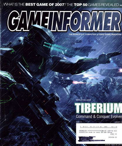 Game Informer #177: Tiberium Issue [Subscriber Edition] (Books)