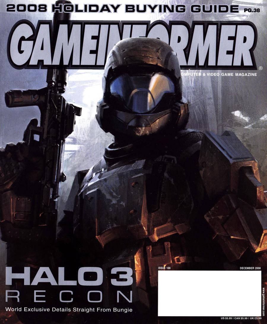 Game Informer #188: Halo 3 Recon Issue [Newstand Copy] (Books)