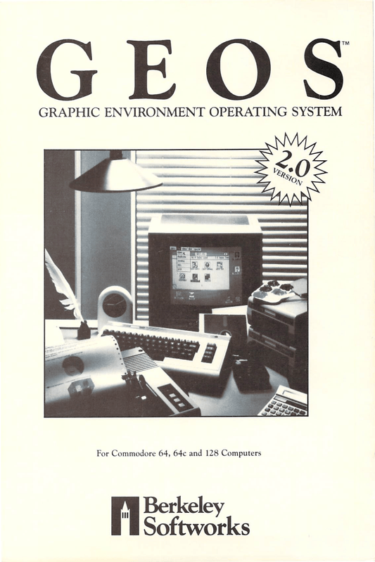 GEOS: Graphic Environment Operating System (Commodore 64/128)