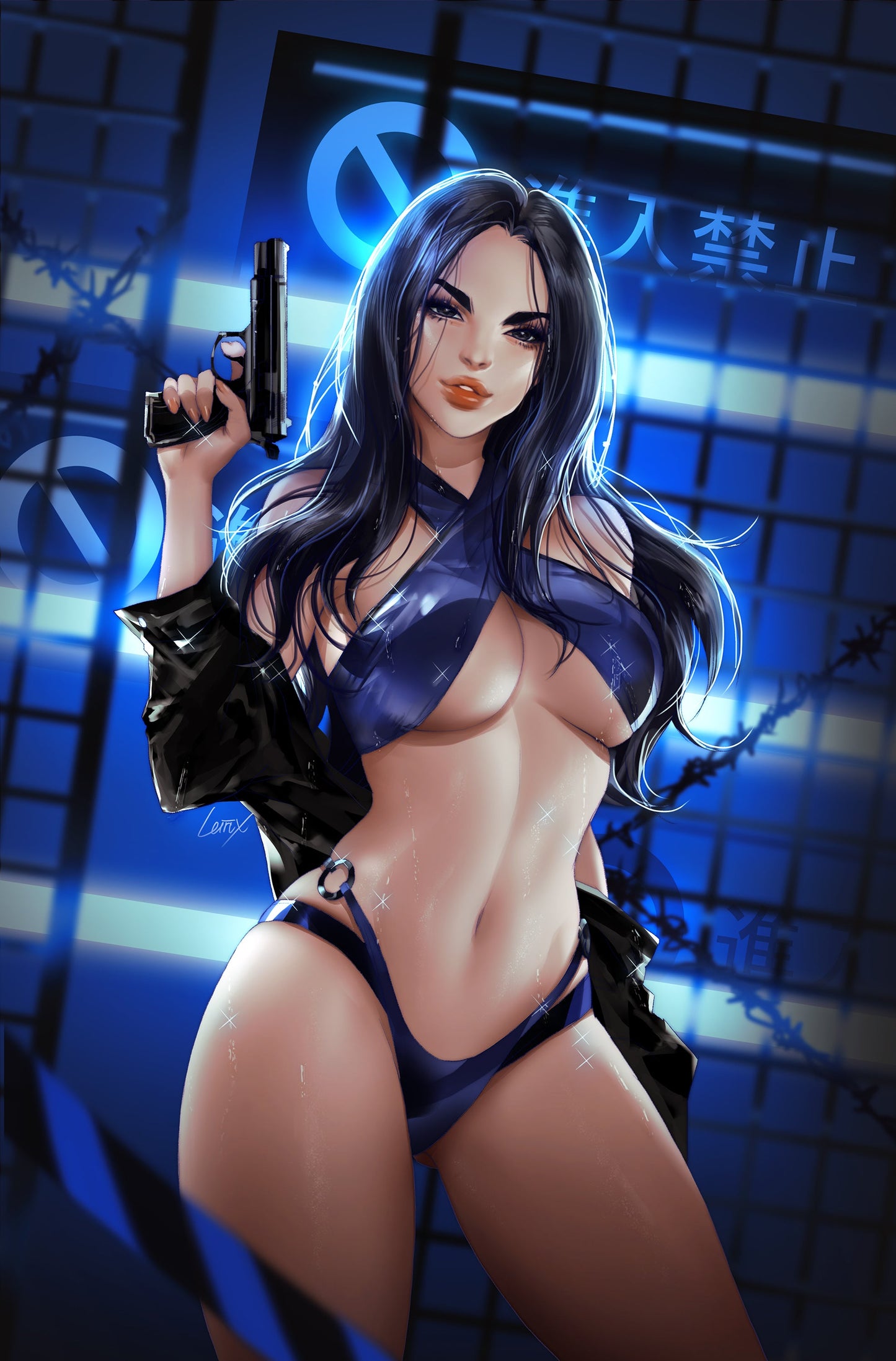 Gun Honey #2 (Of 4) Leirix Li Virgin Variant GGA (Mr) (10/20/2021) Titan