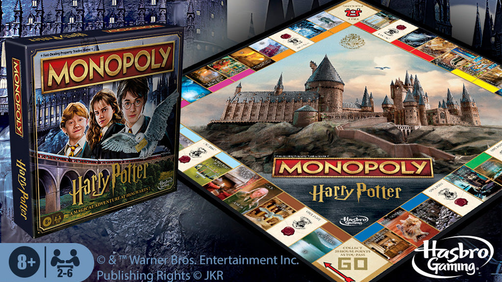 Monopoly: Harry Potter Edition Board Game (Toys)
