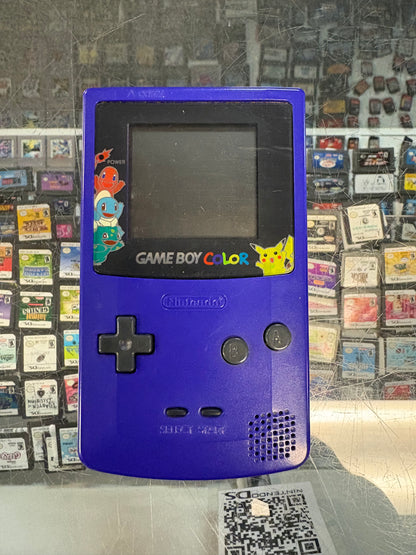 Gameboy Color System Grape with Pokemon Screen Lens (Gameboy Color)