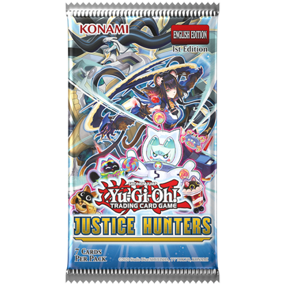 【BOX販売】遊戯王TCG JUSH Justice Hunters【1ボックス：24パック】 Justice Hunters – Yu-Gi-Oh!