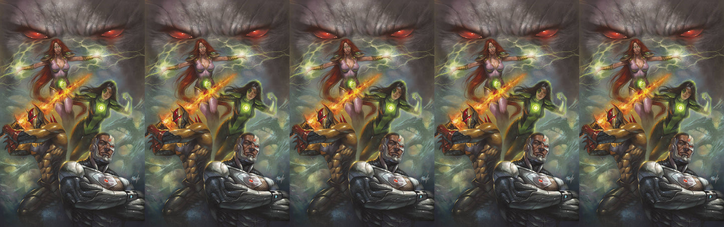 JUSTICE LEAGUE ODYSSEY #9 B Lucio Parrillo Variant (05/08/2019) DC