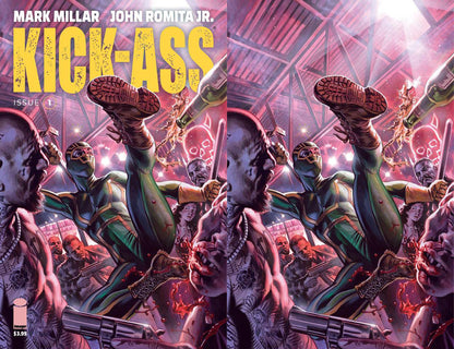 Kick-Ass 1 Image 2018 Felipe Massafera Color + Virgin Variant
