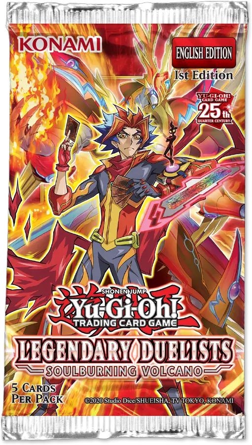 Yu-Gi-Oh: Legendary Duelists- Soulburning Volcano Booster Pack (Toys) J2Games Yu-Gi-Oh: Legendary Duelists- Soulburning Volcano Booster Pack (Toys) J2Games