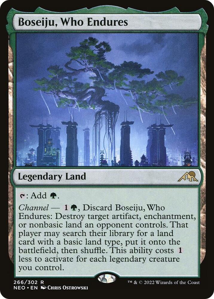 MTG: Boseiju, Who Endures - Kamigawa: Neon Dynasty (TCG)