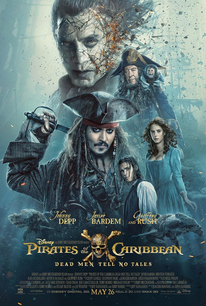 Pirates of the Caribbean: Dead Men Tell No Tales (DVD) (Pre-Owned)