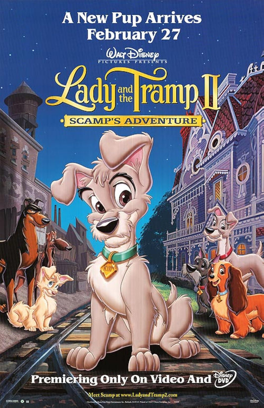 Lady and the Tramp II: Scamp's Adventure (Pre-Owned) (DVD)