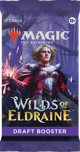 Magic The Gathering: Wilds of Eldraine Draft Booster Pack (Toys)