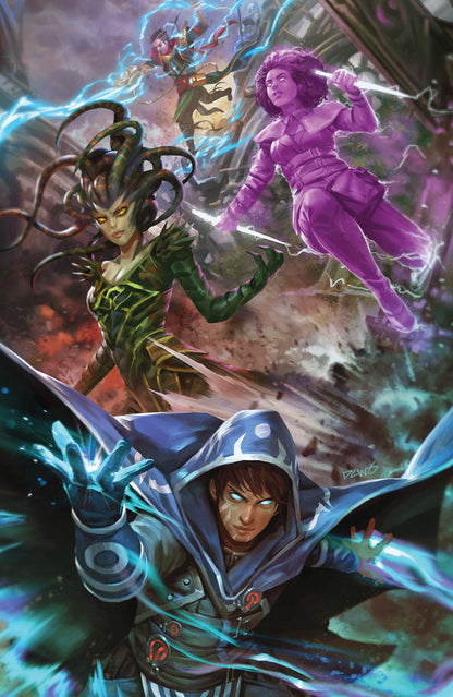 Magic The Gathering MTG #3 F Boom 2021 1:50 Derrick Chew Virgin Variant