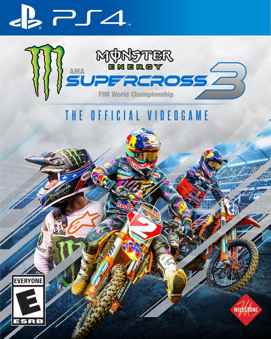 Monster Energy Supercross - The Official Videogame 3 (PlayStation 4)