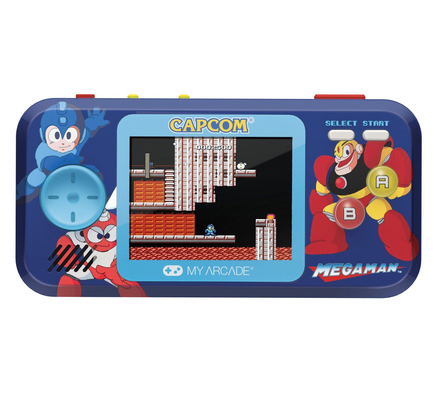 My Arcade - Mega Man Pocket Player Pro Handheld Portable Gaming System (6 GAMES IN 1) (Toys)