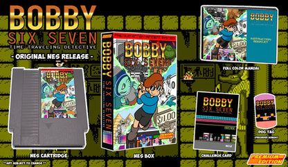 Premium Edition: Bobby Six Seven Time-Traveling Detective Original NES Edition (Nintendo NES)