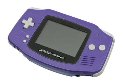 Custom Modded Gameboy Advance Indigo With Backlit Screen and Rechargeable Battery (Gameboy Advance)