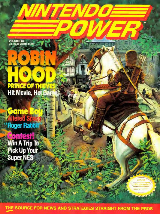 Nintendo Power July 1991 Volume 26 [Subscriber Edition] (Books)
