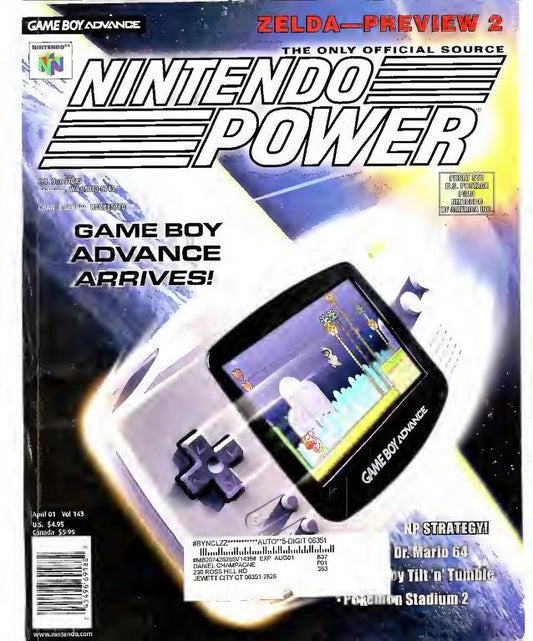 Nintendo Power April 2001 Volume 143 (Books)