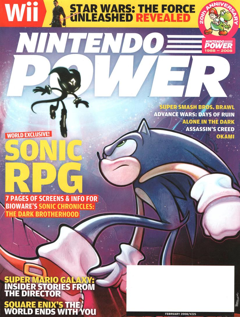 Nintendo Power February 2008 Volume 225 [Subscriber Edition] (Books)