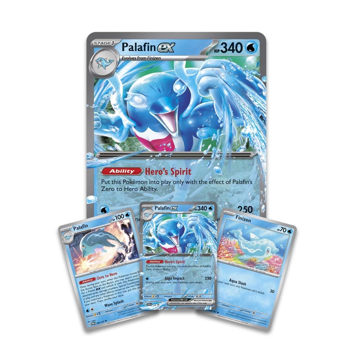 Pokemon TCG: Palafin Ex Box (Toys) J2Games Pokemon TCG: Palafin Ex Box (Toys) J2Games
